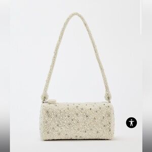 Zara pearl mini bag